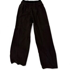 SKIMS Black Wide Leg Pants